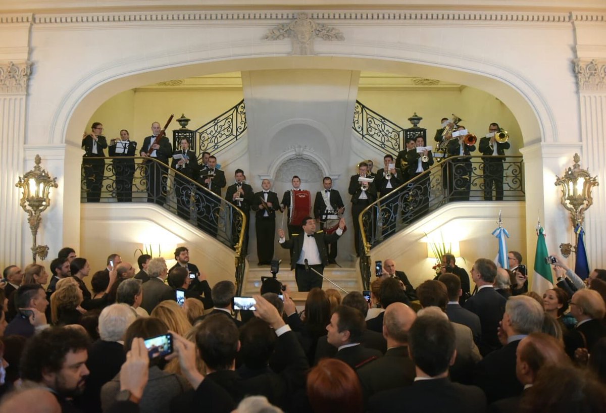 Acompañamos al Embajador de Italia <a href="/beppemanzo/">Giuseppe Manzo</a> en la celebración del Día Nacional de Italia #italiayargentina #cooperacioninternacional #italia