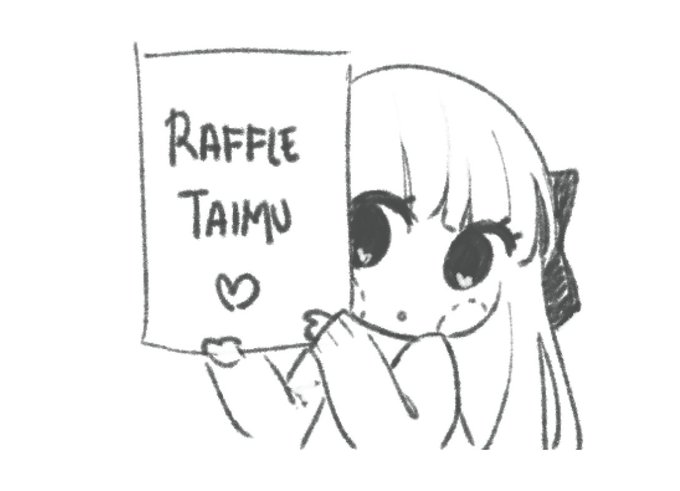 Hoy es viernes de rifa \owo/
este dia los participantes seran los que pongan un comentario aqui abajito con el personaje que les gustaria que dibujara (adjunten imagen pls)
Tienen 2 horas para poner su entrada go go' ▽ ` )ノ゛✧ 