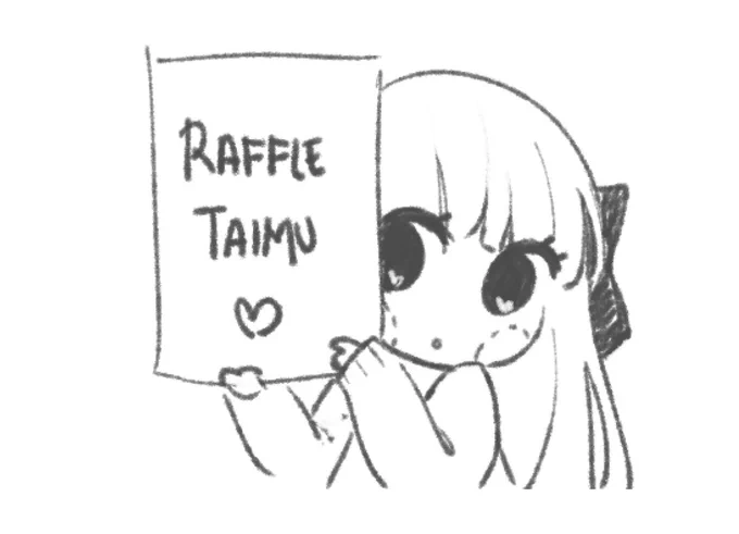 Hoy es viernes de rifa \owo/
este dia los participantes seran los que pongan un comentario aqui abajito con el personaje que les gustaria que dibujara (adjunten imagen pls)
Tienen 2 horas para poner su entrada go go' ▽ ` )ノ゛✧ 