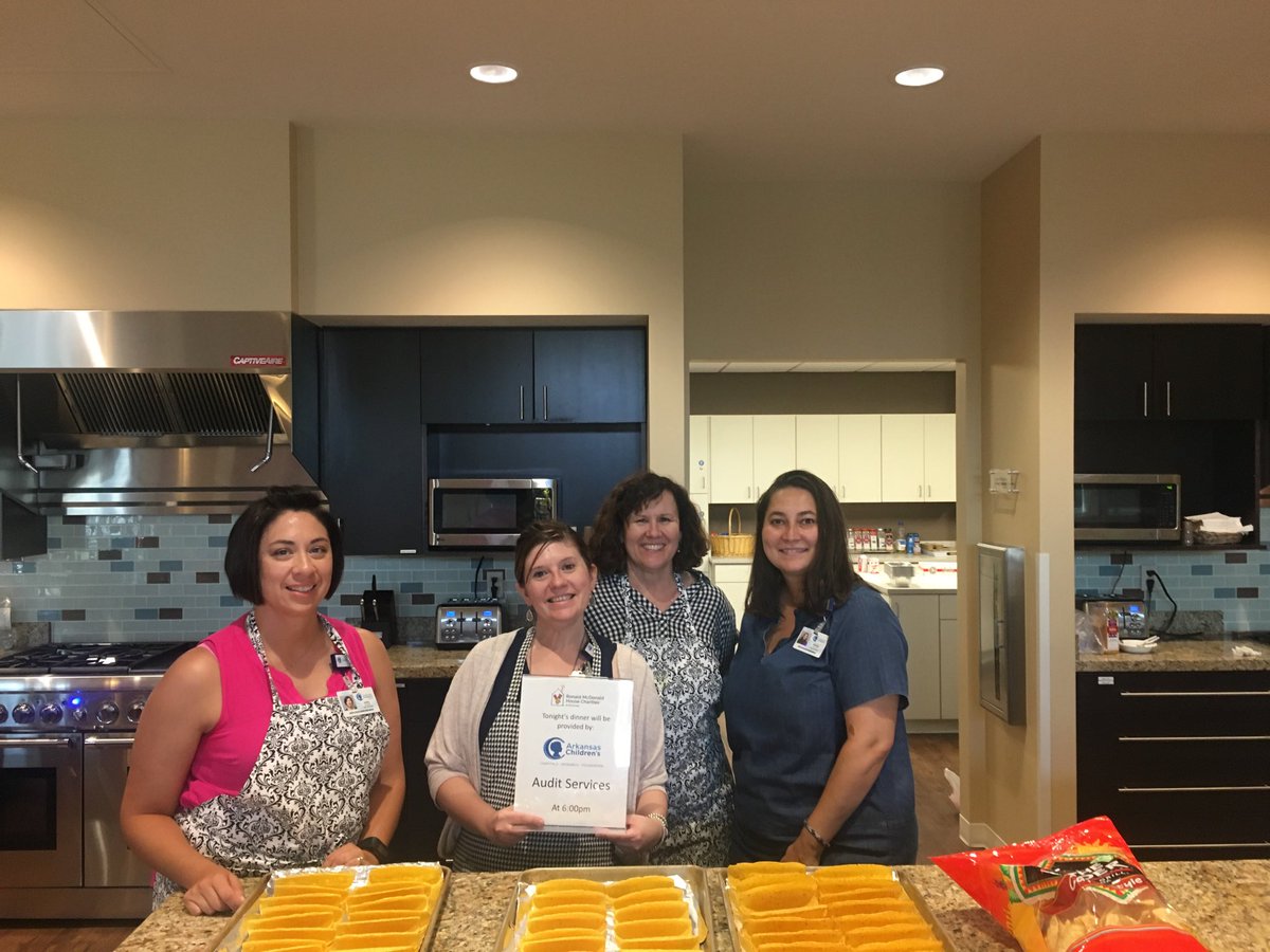 Cheryl Donegan (@csdonegan) on Twitter photo Audit team back for Taco Night @RMHCArkansas. #ChampionsforChildren #CareClosetoHome #workisfun @aprildburns <a href="/archildrens/">Arkansas Children's</a> Audit team back for Taco Night @RMHCArkansas. #ChampionsforChildren #CareClosetoHome #workisfun @aprildburns <a href="/archildrens/">Arkansas Children's</a>