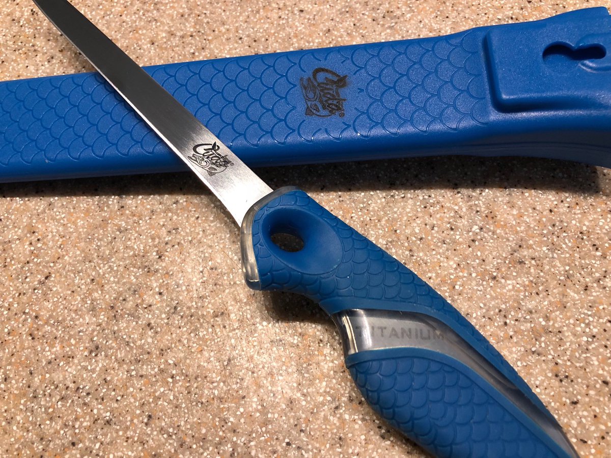 BobIzumi's tweet image. When I’m not fishing I like my cooking and my fav kitchen knife is @CudaBrand 6” filleting knife. It’s titanium bonded German 4116 stainless blade is super sharp and cuts effortlessly through all food. It sells for around $20 and will last you a lifetime! #cudatools #cudabrand
