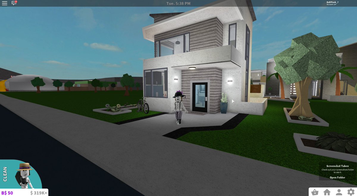 7 On Twitter Modern Starter Home 20k At Rbxcoeptus - houses for roblox bloxburg 20k