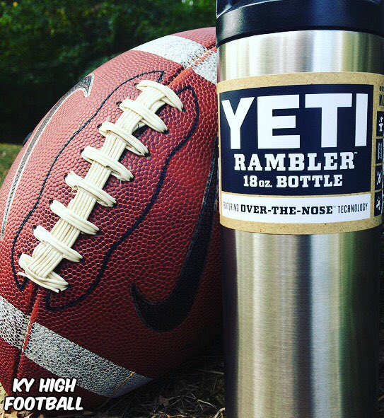 KYHighFootball's tweet photo. RETWEET FOR A CHANCE TO WIN A FREE YETI RAMBLER!

The winner will be announced June 16, 2018.

#StayHydrated https://t.co/16YLnNnWN8
