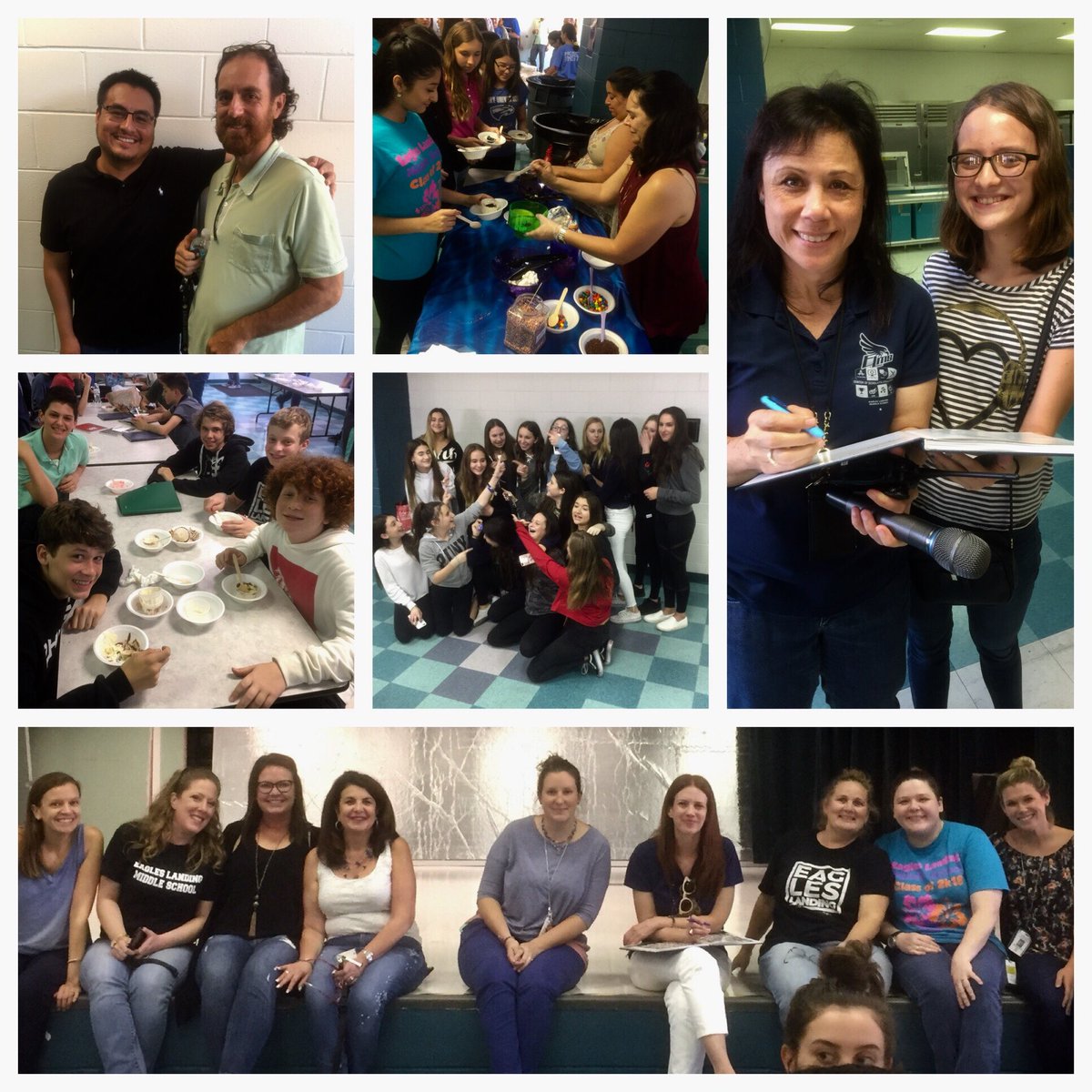 Last day of school= yearbook signing and ice cream sundae bar for a “sweet” send off. Congrats to our 8th graders who are officially high schoolers!