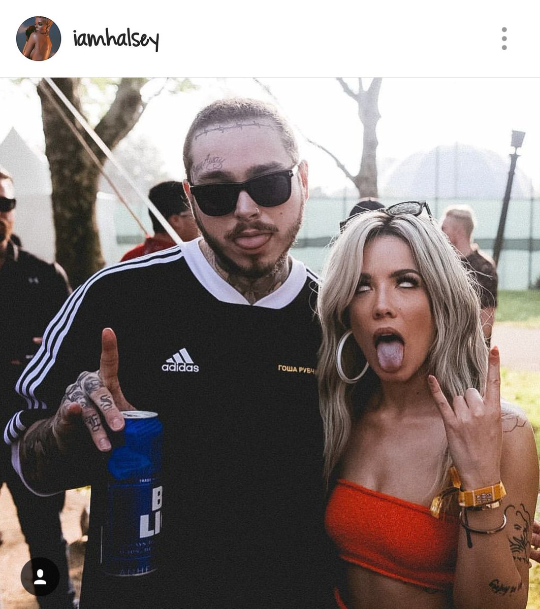 spaceytashie's tweet photo. Name a better artist duo. Ill wait. 
Don't @ me. #pleasecollab @halsey @lmPostMalone https://t.co/4F4dQqNpsp
