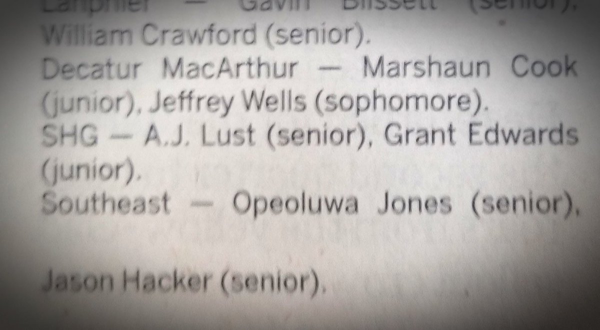 shgthrowsfar's tweet photo. Major congratulations to our All-Conference athletes @ajlust89 and @GrantEdwards54! We believe it is the first time EVER that SHG has placed two throwers on an all-conference team in the same year. Well done! #Honors https://t.co/WcLTkcYXDy