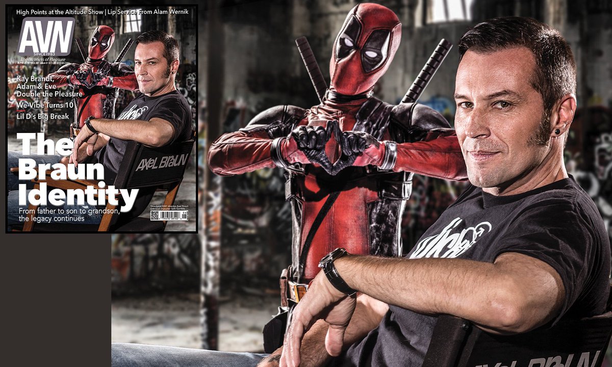 The Braun Identity: Director Axel Braun talks about 'Deadpool' and his gene pool: a three-generation legacy in adult entertainment. ow.ly/rnc430kiM8U <a href="/axelbraun/">Axel Braun</a> <a href="/WickedPictures/">WICKED</a>