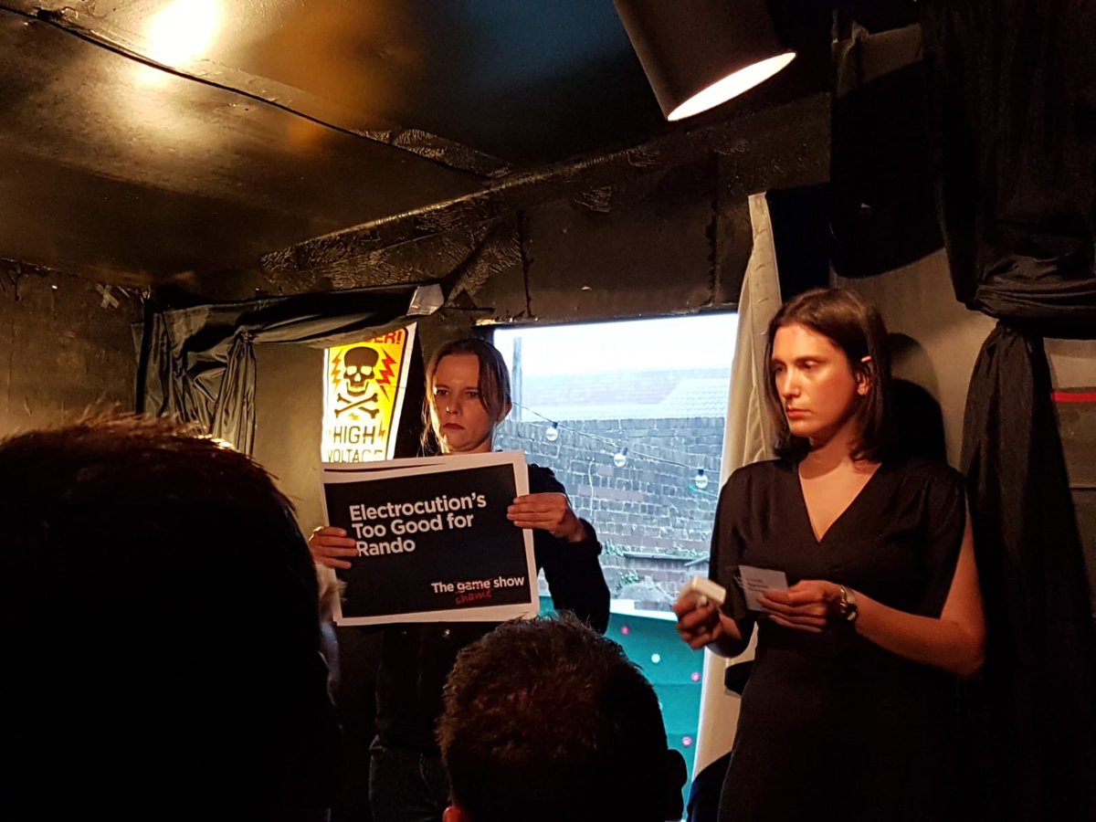 debs_lennard's tweet photo. Tonight was the last night for @FranKissling and me of our #shameshow at @Junkyard_Dogs3 for @brightonfringe 2018. The audience were amazing!
We will be back! https://t.co/ktvRkDWtIo