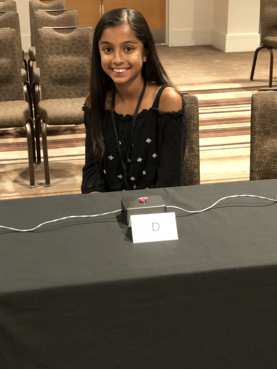 ClarksonMFS's tweet photo. More fun at the National History Bee National Finals in Atlanta. #GoFoxes 🦊 @NatlHistoryBee https://t.co/8JJcgUBC3U