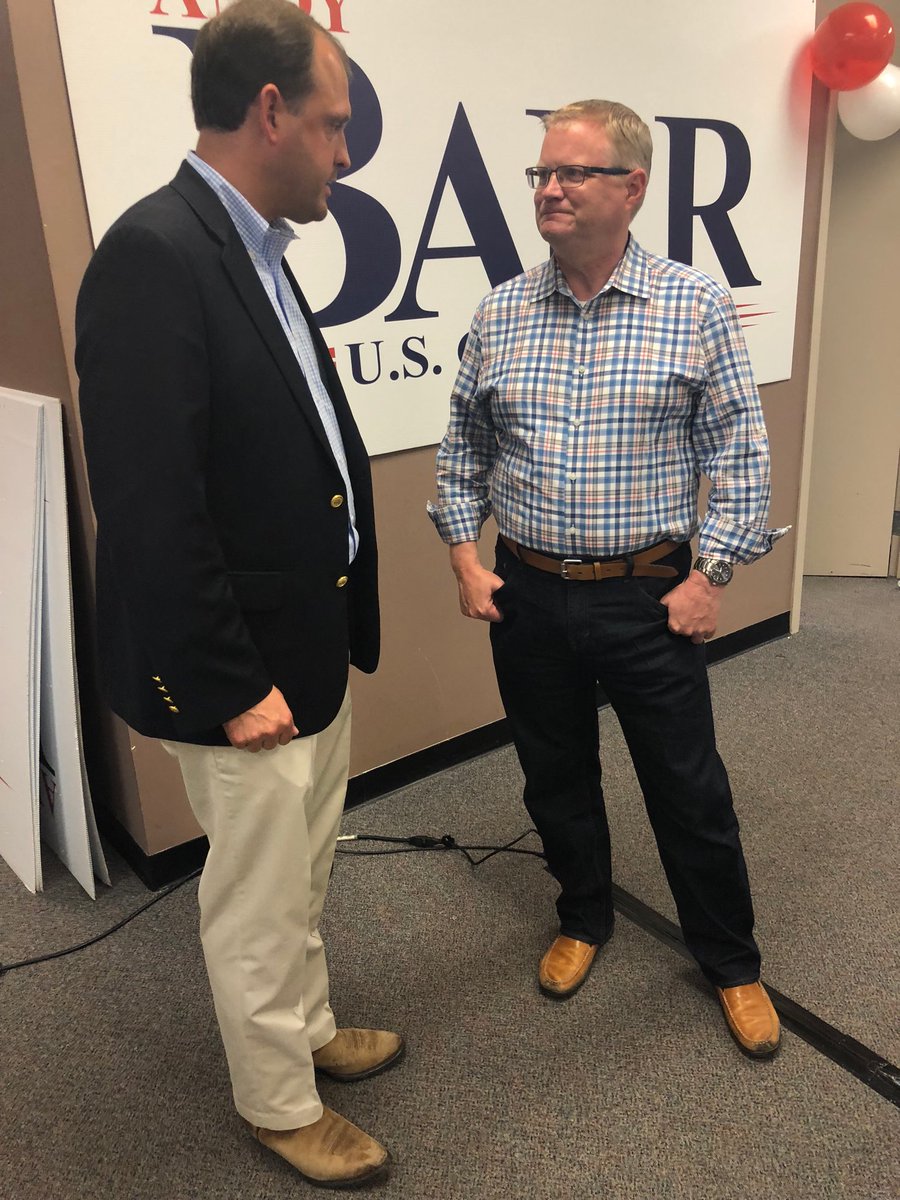 damon_thayer's tweet photo. It was great to see nearly 300 people at the opening of Congressman Andy Barr’s campaign office tonight in Lexington. He’s a strong conservative and we need to keep him in Congress. #KY06 https://t.co/BmyIpO9uYr