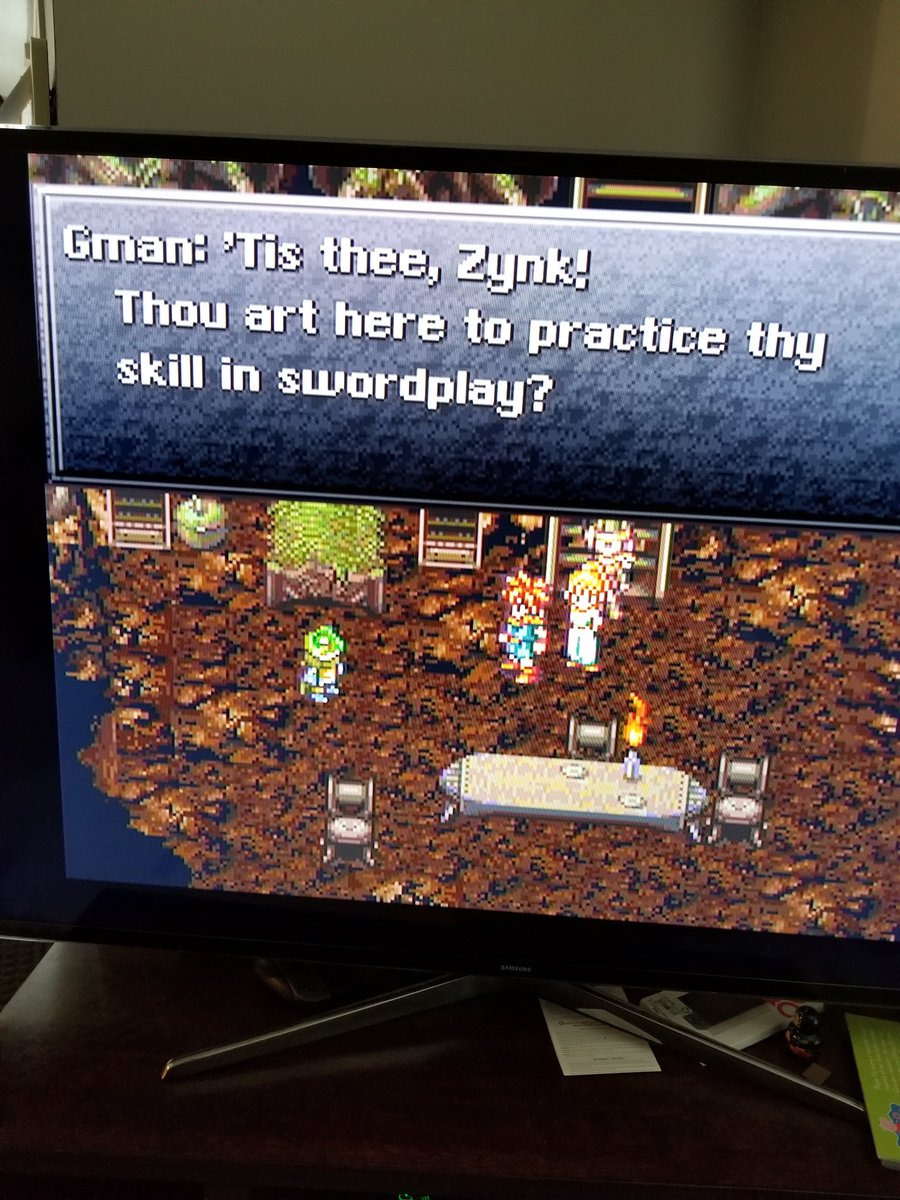 lofieden's tweet photo. Finally finishing Chrono Trigger for the first time, took some liberty with the names 🐸 @vvormsign https://t.co/3DFxBfquPw
