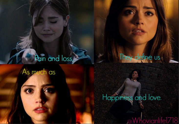 whovianlife1718's tweet photo. #Whouffle #DoctorWho #JennaColeman #ClaraOswald #Whovian #edit #photoediting #Claraoswaldedit #myedit https://t.co/f50ERXi6Oa