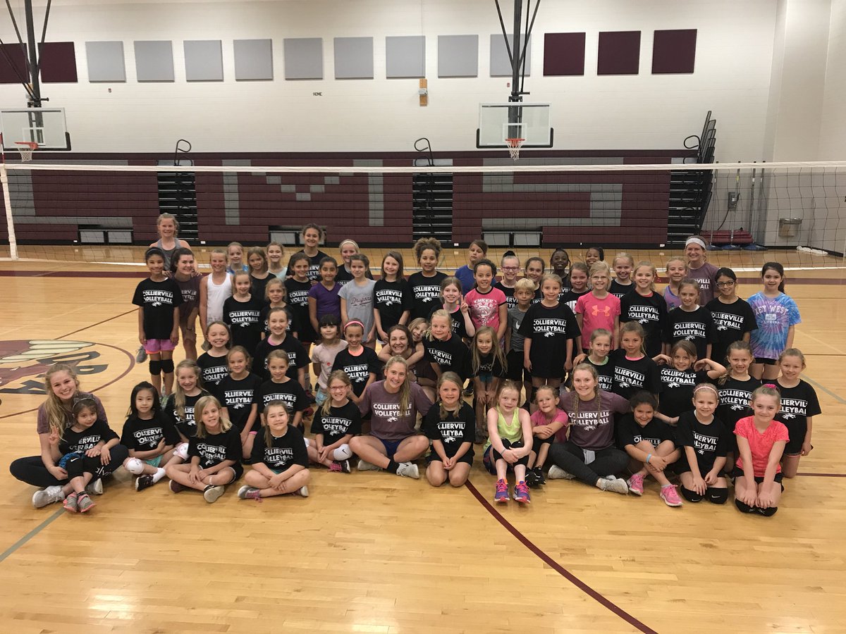 goCHSvolleyball's tweet photo. Wrapping up great week at CHS Volleyball camp! Thank you to all the 150+ campers, parents and coaches! @vbouchoc @hayybrocko @ashleystovall0 @lillymas @Coach__Jett https://t.co/NUcY93dl3t