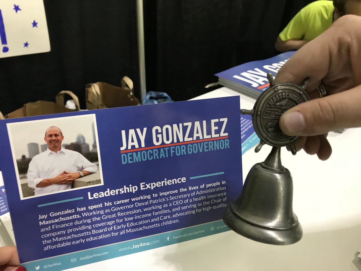 consult_allegra's tweet photo. So excited to cast my vote for @jay4ma tomorrow at the #DemVention #jaydel ring the bell 🛎 let’s #AimHigh and elect @jay4ma as the next Governor of Massachusetts #MaPoli https://t.co/D0YFJZCooY