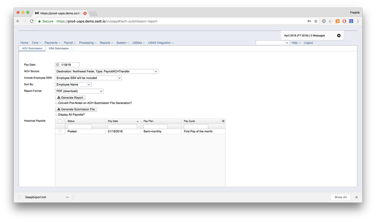 vaadin's tweet photo. An awesome example of what a payroll and accounting system looks like running on top of Vaadin: https://t.co/cux8TyJAfL #payroll_system #accounting_system #ux https://t.co/NQyPUXWxxB