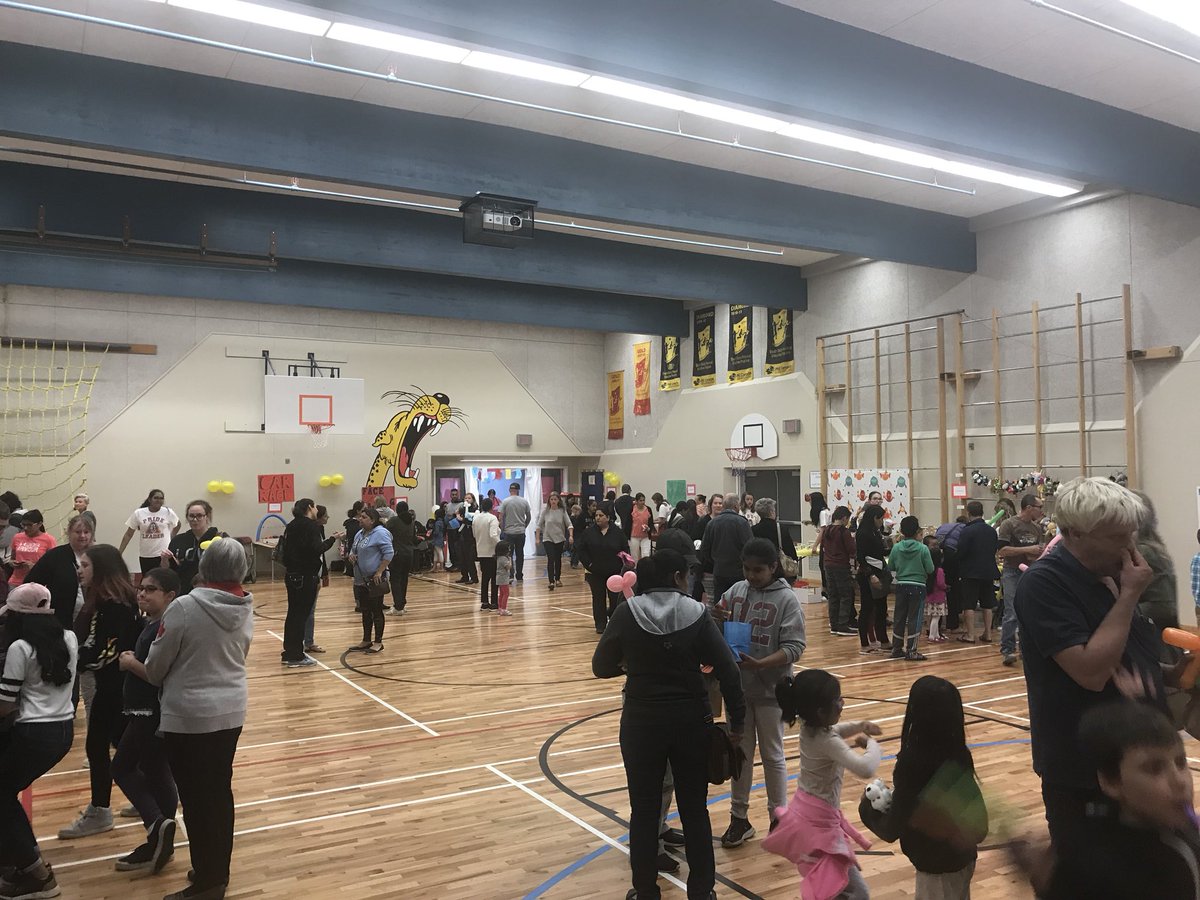 The fun fair is packed!!