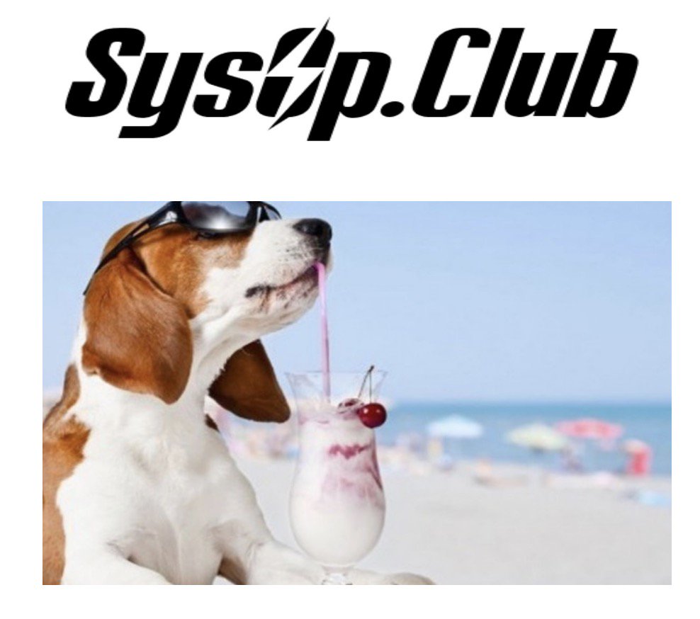 sysopclub tweet picture