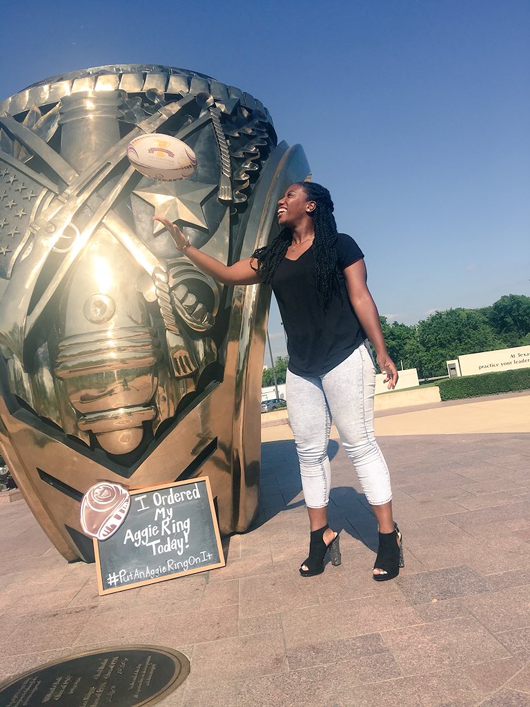 t_raw08's tweet photo. “...it’s easier to follow, than it is to lead. I choose to lead” #PutAnAggieRingOnIt https://t.co/KHMegAyCQg