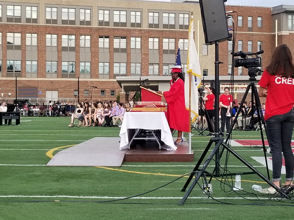Zwirko's tweet photo. Graduation tonight was a great ceremony, celebrating achievements of our students who take a large step into the world today. Our community shines bright as another class moves outward and onward. Each year I am reminded how special Melrose is and how close we all are. https://t.co/zDN0fdaY3I