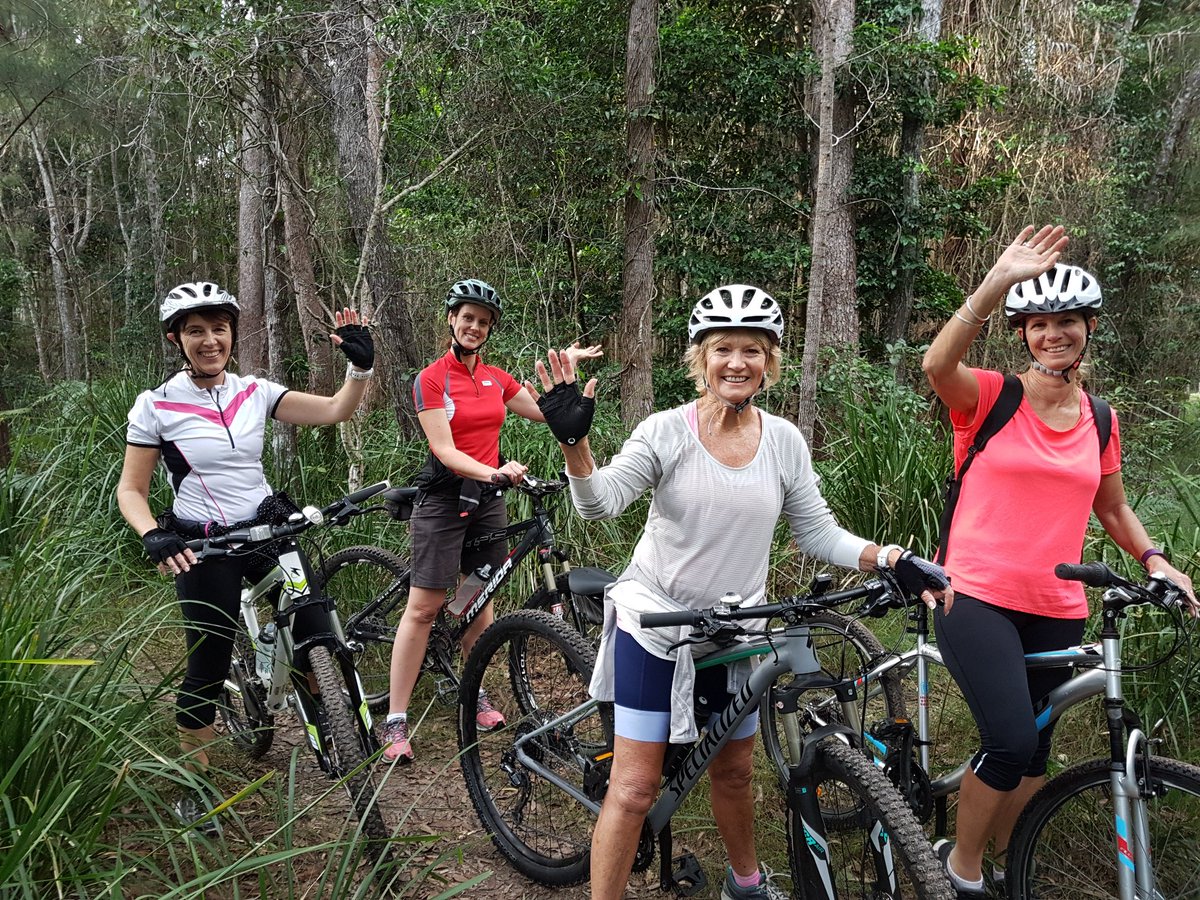 SheRidesAu's tweet photo. Shout out to the ladies from our MTB programs in Noosa. How lucky to be riding in such a beautiful and warm part of the world!
#MTB #MTBchicks #SheRidesAU #noosa #sunnysunday #sundayfunday https://t.co/j8vtqcbQ3r