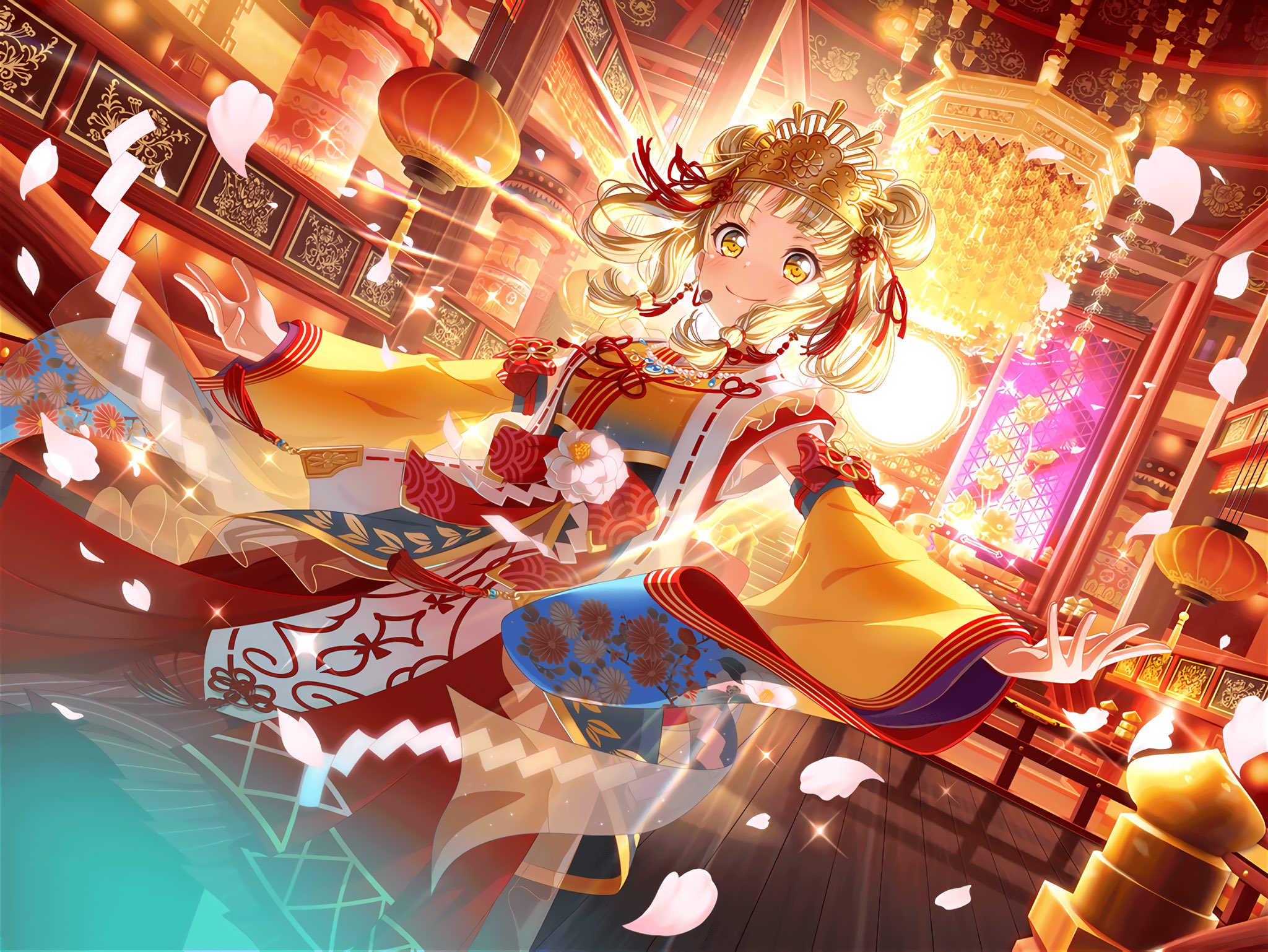 ガルパ高画質画像bot イベント Beatin In The Rain 4 弦巻 こころ クール