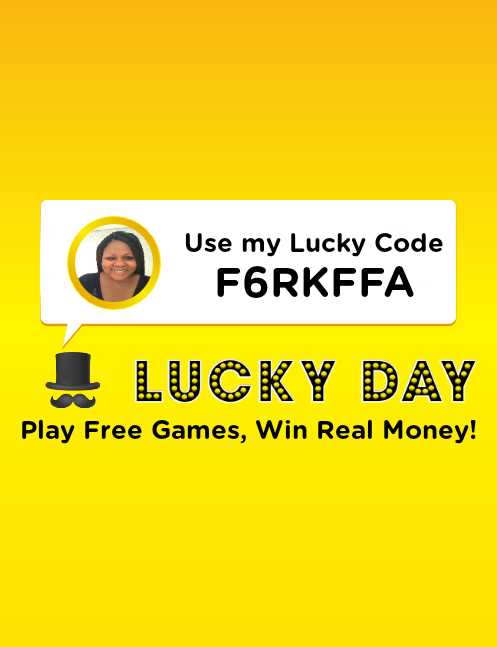 AlejaThePoet's tweet photo. With @LuckyDayApp, every day is a chance to win real money and prizes by playing FREE games! Use my Lucky Code 'F6RKFFA' to get started https://t.co/uJQRgiyGoG https://t.co/1Z2gfyG9Zg