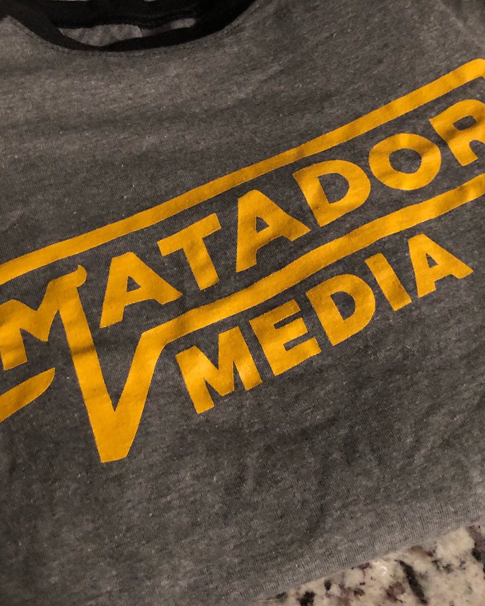MatadorMediaPHS's tweet photo. Support journalists to get better equipment. Buy a shirt made by @ProperPrintshop #BestQualityInTown $10.00 in Room 704 https://t.co/DO2TLCreoE