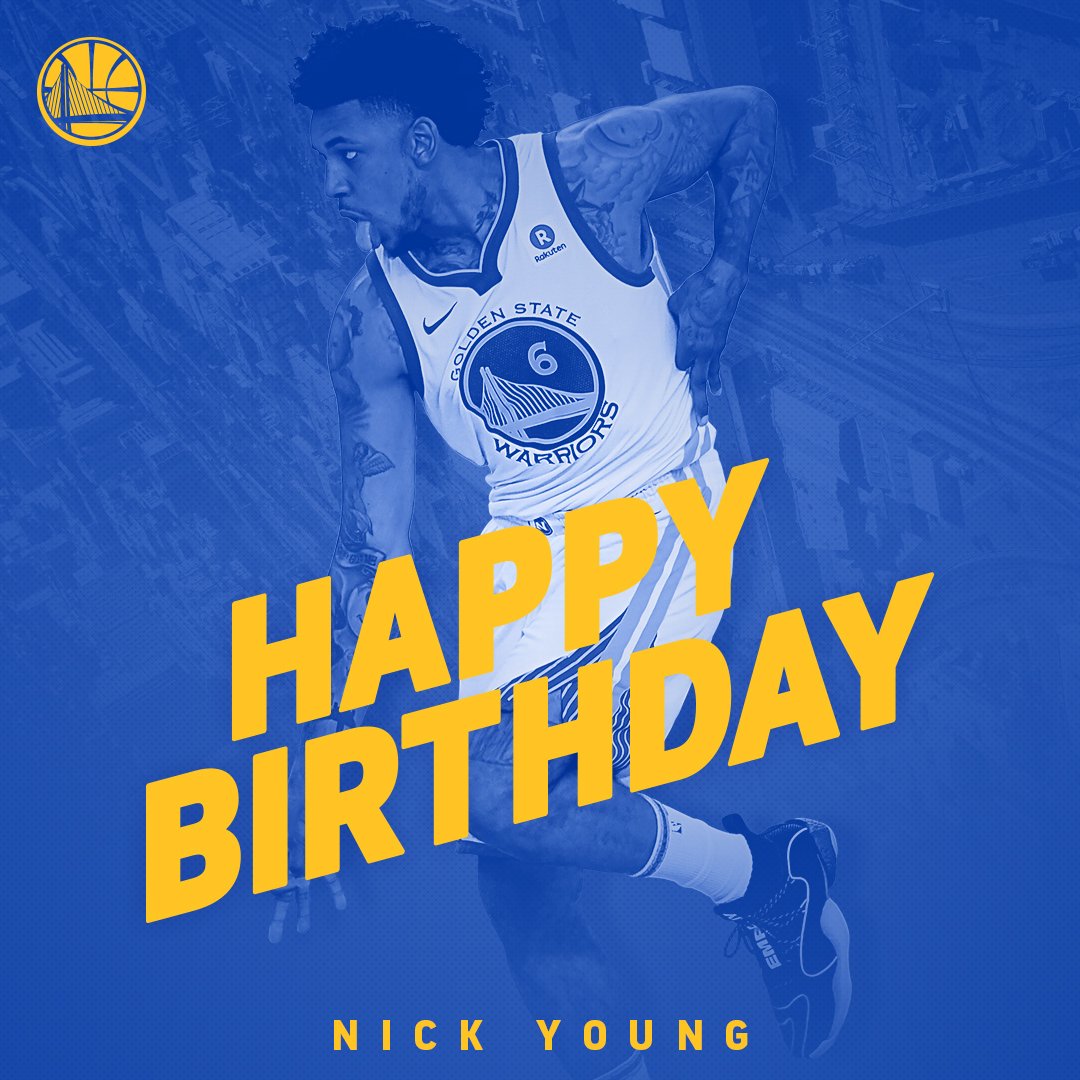 Let\s all wish Nick Young a Happy Birthday!  