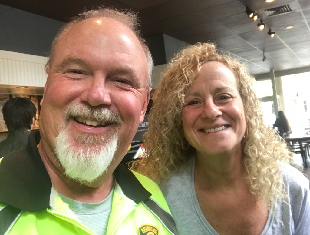 HankWH's tweet photo. It was great wrapping up my week hanging out with my friend Myrna @Starbucks in The Village @TownofBrookline today! #tgif #cawfeebreak #smilesarecontagious https://t.co/W3cqqwemgq