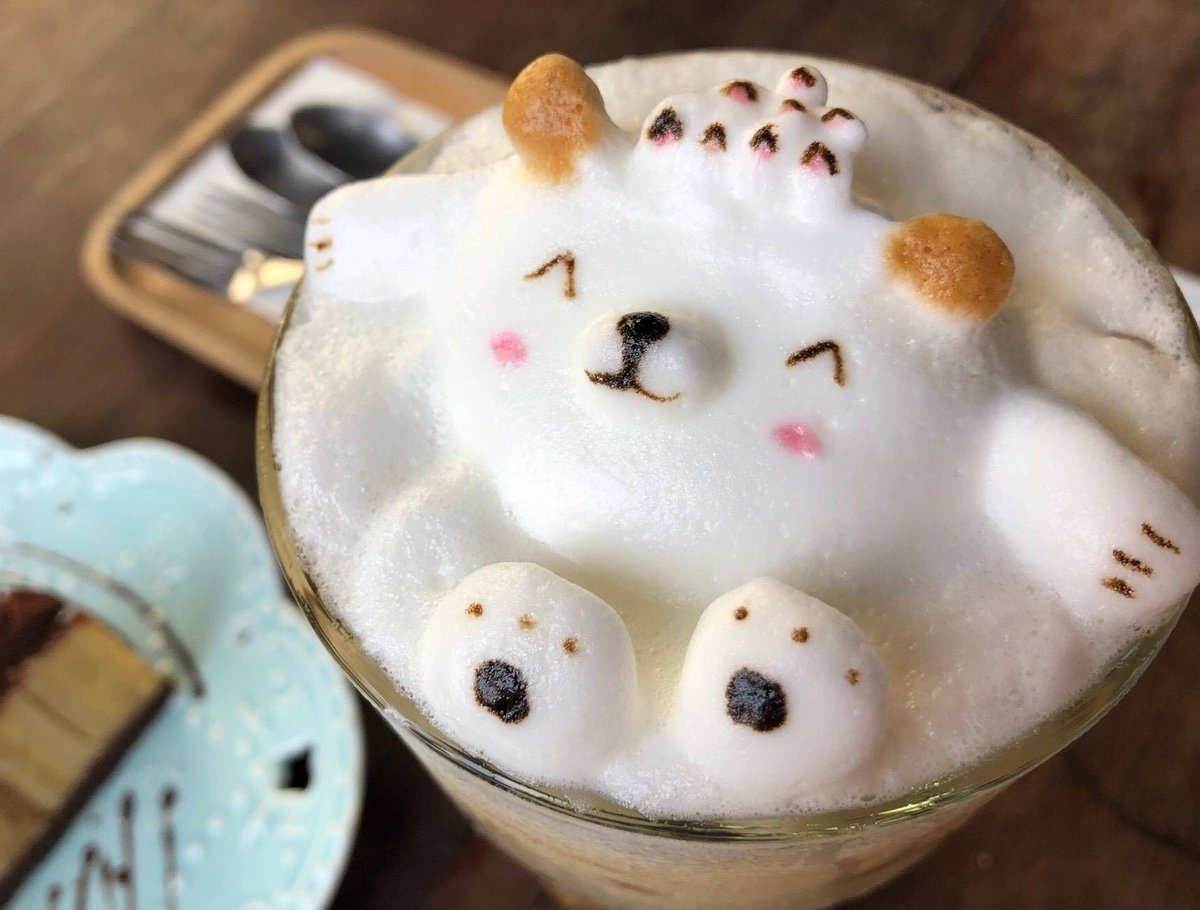 ♥ น้องงงงงงงงง ~ ทำไมน่ารักแบบนี้ ไม่กล้ากินเลย กลัวน้องหูแหว่งอะ 55555

📍 B-Story Cafe : BTS ราชเทวี
📷 นักรีวิววงใน
#วงในพาแดก