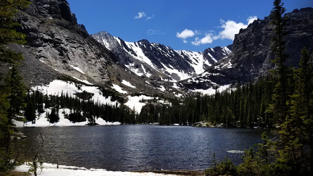 ArtistKARISMA's tweet photo. Today was a solid hiking day cause the The Loch never looked so g o o d. #colorado #rmnp #adventure #photography https://t.co/yxG28hfnJw