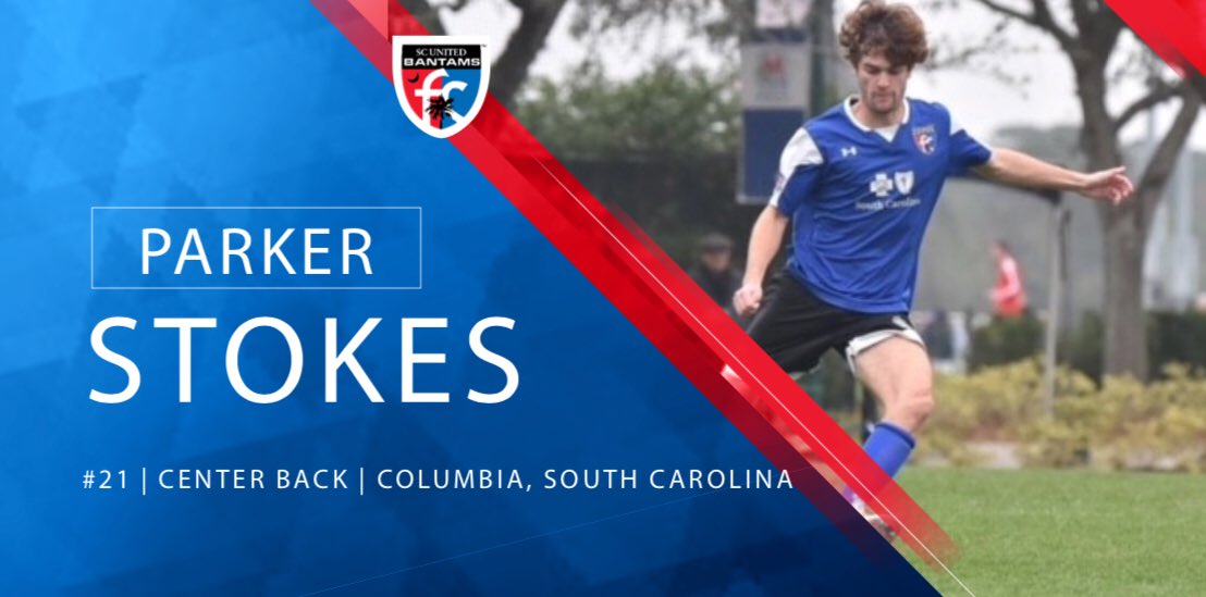 scunitedbantams's tweet photo. Help us welcome Parker Stokes, a center back, from Columbia, South Carolina!
•
Check out his full bio on our Instagram @scunitedbantams!
•
#scufcfam #bantams #wearthebadge #uslpdl #playerpass #path2pro #america #southcarolina #centerback https://t.co/WF7xQ2IFFI