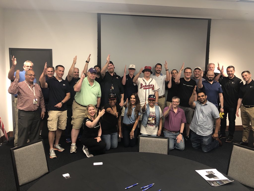 zdub2010's tweet photo. @ATLVMUG Thank you for all who attended tonight’s event with @Datrium and @tierpoint see you soon #ChopOn @Braves #atl #vmug #vmware #openconverged https://t.co/D75NJ63Zpi