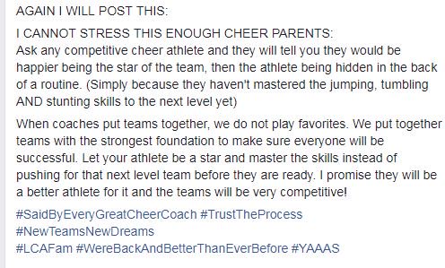LibertyCheerLCA's tweet photo. LCA TEAM PLACEMENTS ARE BEING EMAILED!!!!!!!!!!!!!!!!!!
#TrustTheProcess #LCAFam #LibertyCheerSeason13 #BleedLCABlue https://t.co/PPmSowbJaj