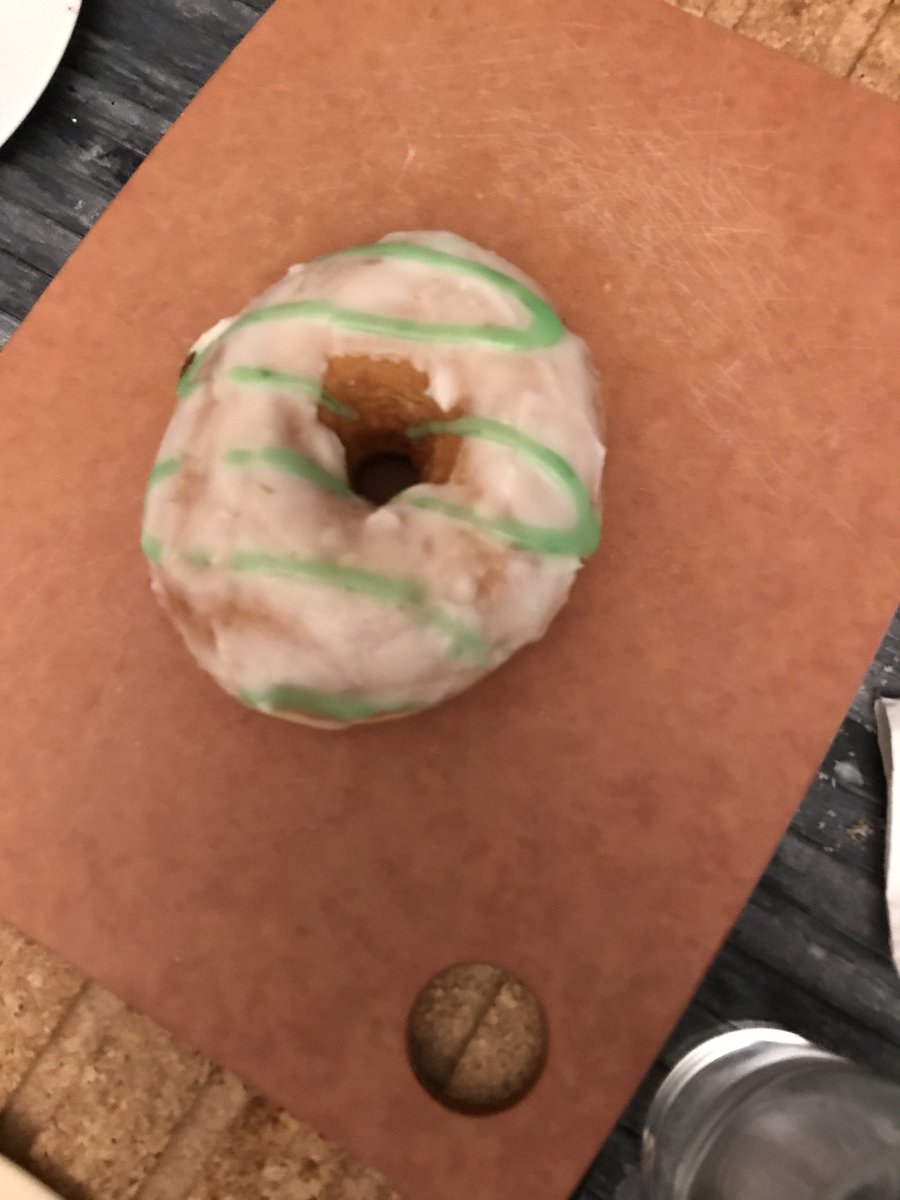 HootDaveC's tweet photo. Donut 11: One night stand from @VonDoughnuts donut day 2017 winner.  Will it repeat this year. #donutday2018 https://t.co/HUoYpx4e4d
