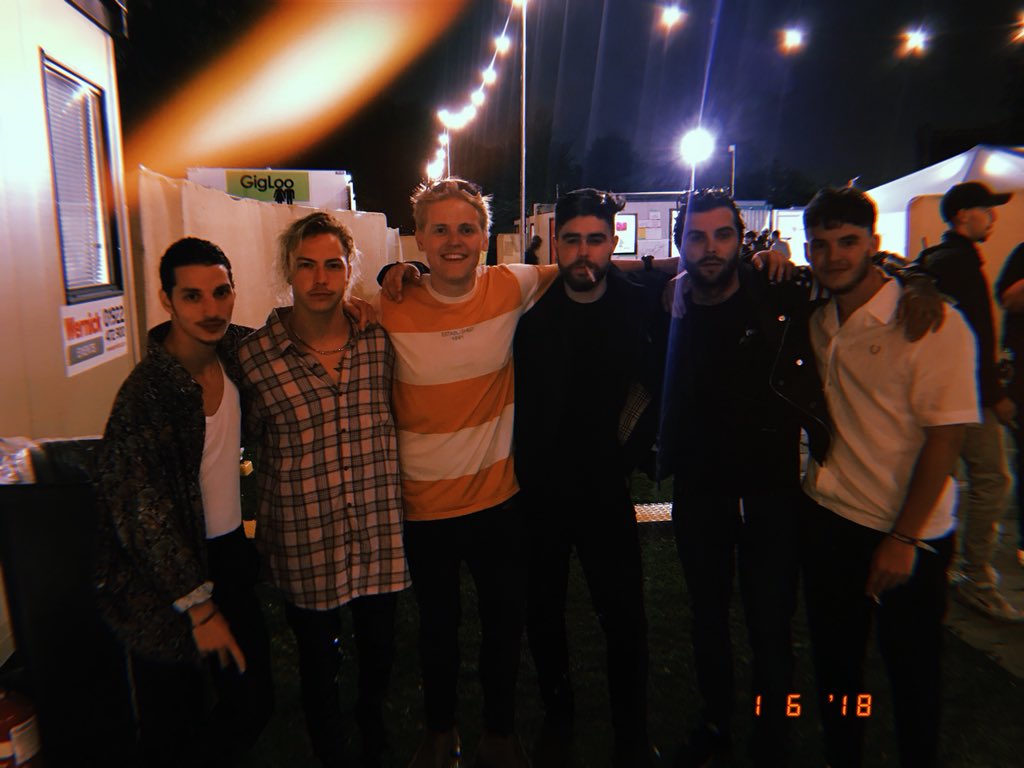 FireFences's tweet photo. Our time at @allpointseastuk playing the @FirestoneTires stage was mental. Thank you so much to everyone who showed up and supported us, meant the world! 
A pleasure to bump into @TheAmazons, @BlossomsBand and @THEHUNNABAND backstage. 
It’s going to get bigger from here 💥 https://t.co/KzAlldzN5W