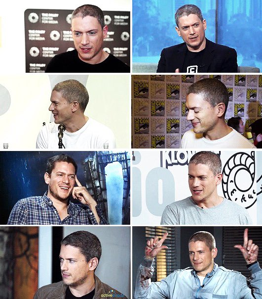 Happy 46th birthday wentworth miller, a man I love and I want to protect (unproblematic white men age with grace) 