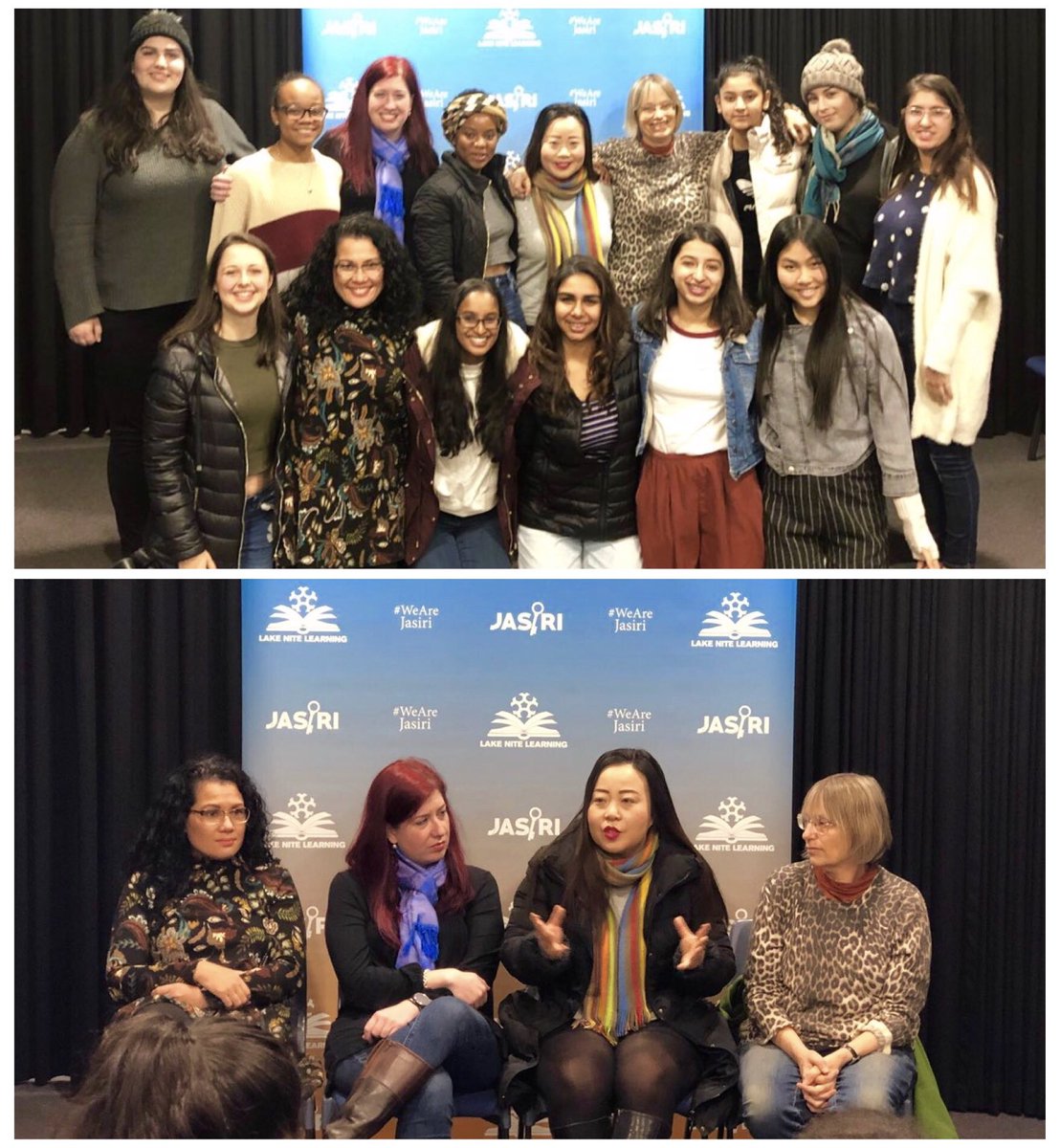 ElizabethLeeMLA's tweet photo. What a great group of #trailblazers! #Thankyou @JasiriAustralia for asking us to come and chat about why #multiculturalism and #diversity in #leadership is important for our future #womenleaders #fearless #WeareJasiri https://t.co/sWdAMAXUEN
