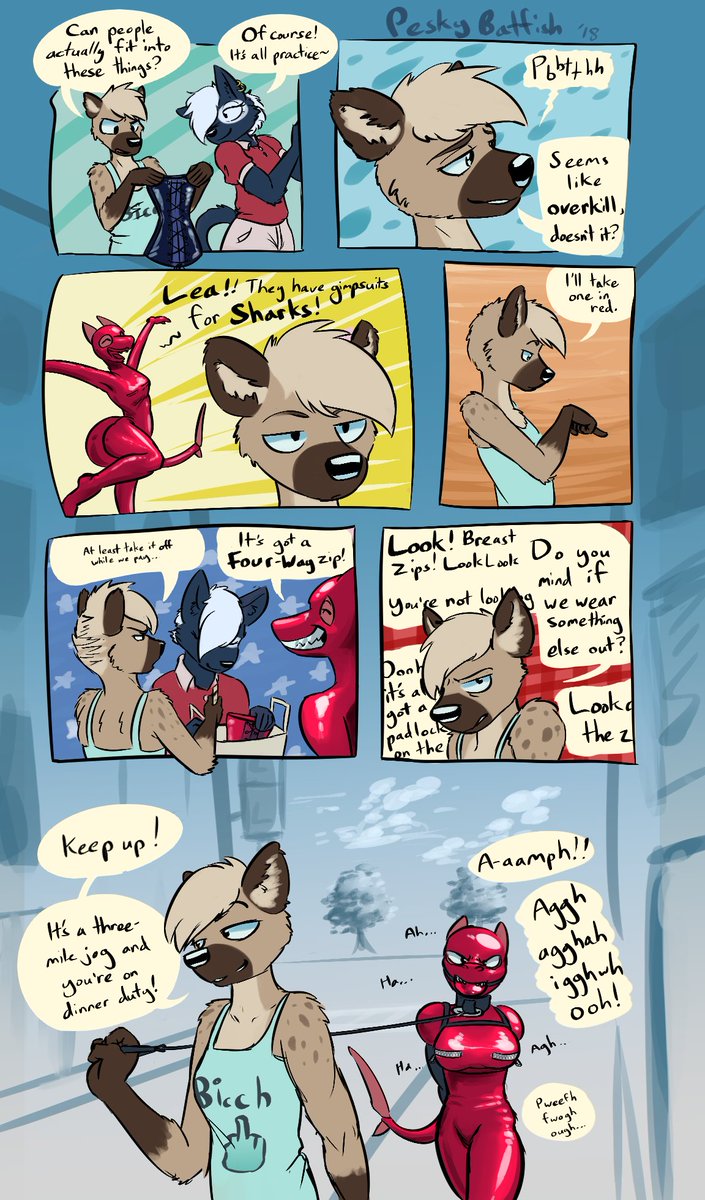 PeskyBatfish's tweet photo. Finished a comiiiic. Still gotta work on my composition, layout, colors, dialogue, backgrounds, character design. but otherwise I think it's alright! https://t.co/uVjgaTyWs5