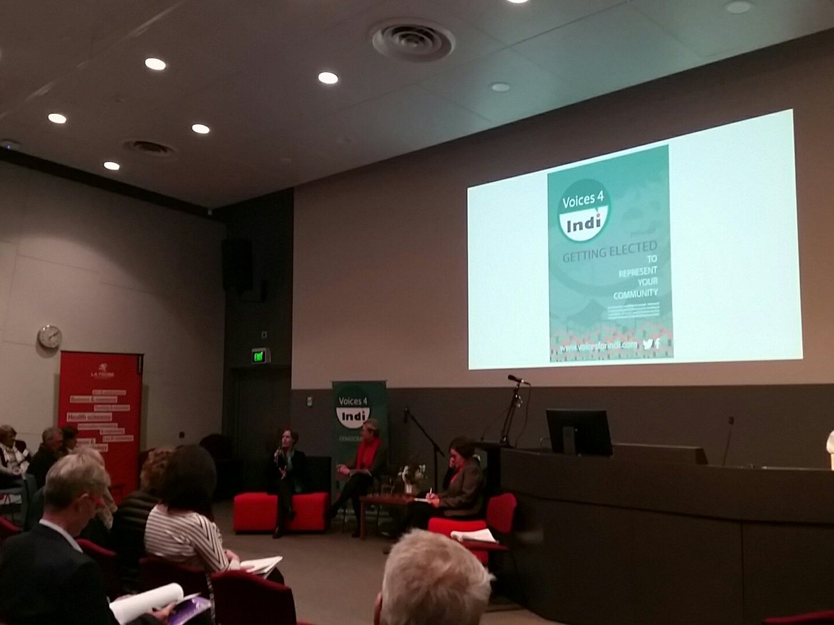 Carolyn Hendriks (@carolynhendriks) on Twitter photo Panel of inspiring female elected representatives at local, state and federal level. So much to stand up for in politics! <a href="/Indigocathy/">Cathy McGowan AO</a> <a href="/SheedSuzanna/">Suzanna Sheed</a> @JennyJenocon #v4Ielect Panel of inspiring female elected representatives at local, state and federal level. So much to stand up for in politics! <a href="/Indigocathy/">Cathy McGowan AO</a> <a href="/SheedSuzanna/">Suzanna Sheed</a> @JennyJenocon #v4Ielect