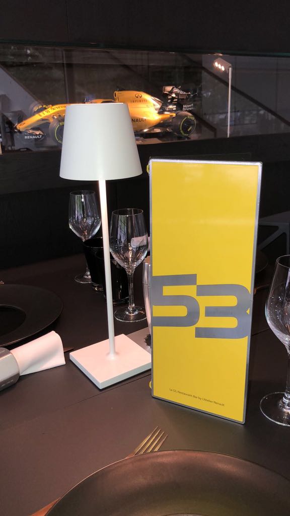 lauB2e's tweet photo. Our splendid LAMPI #Cordless #LED #lamp. Prime location @Atelier Renault cafe - nice #restaurant right down on Champs-Elysées, Paris. Voo Va Voom place to eat. https://t.co/Cls9s1irg2
