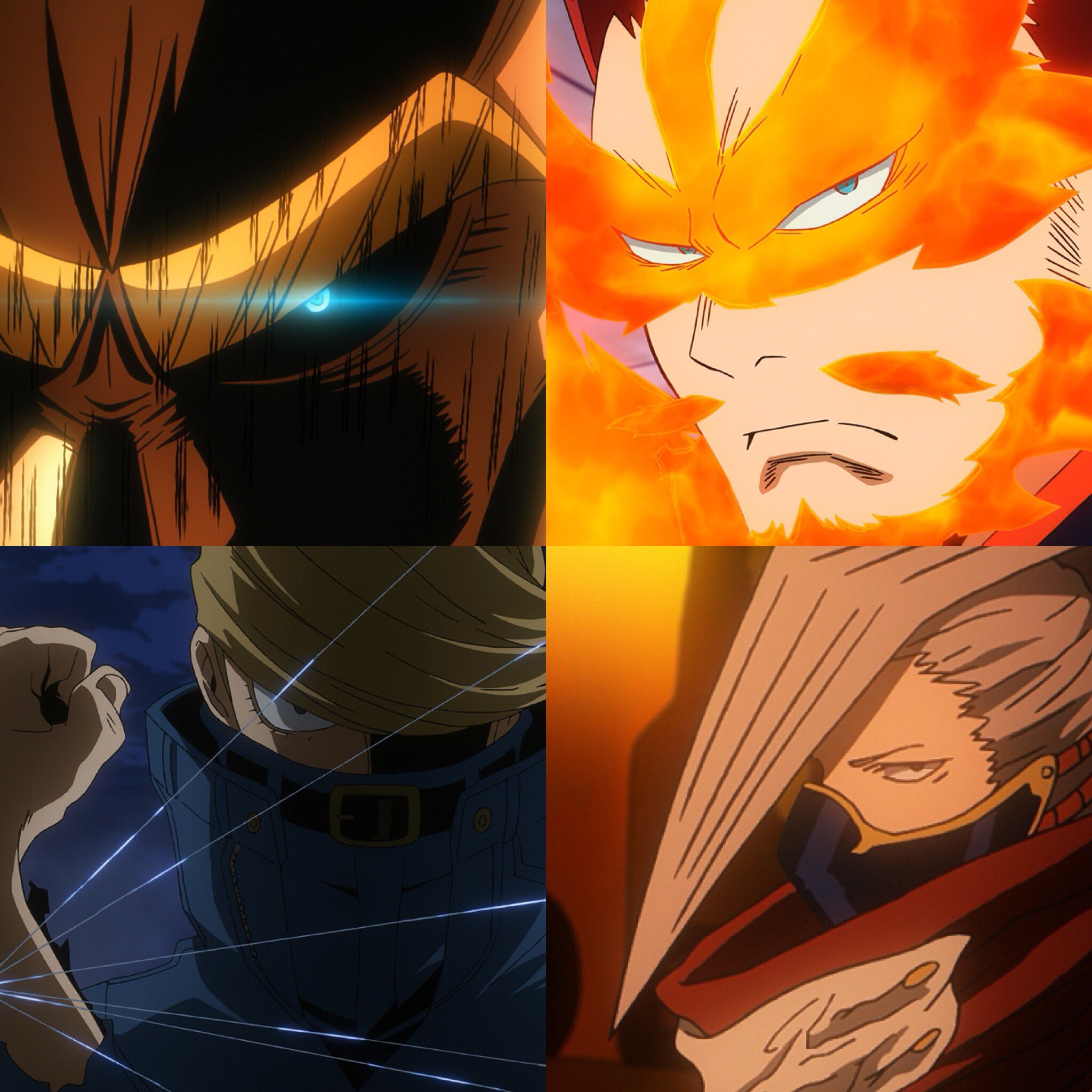 僕のヒーローアカデミア ヒロアカ アニメ公式 今日は夕方5 30からヒロアカ 爆豪奪還を目指すプロヒーロー スペシャルチーム No 1ヒーローのオールマイト No 2のエンデヴァー No 4のベストジーニスト No 5のエッジショット トップ5の内の4人が集結