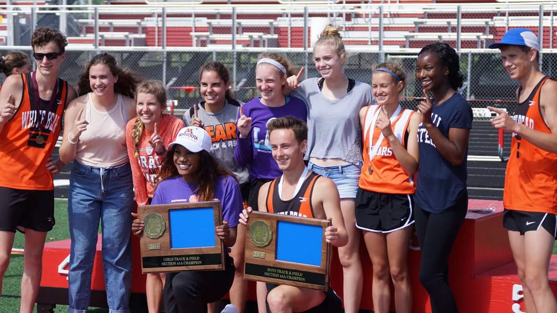 Congratulations to our Girls Track and Field team on winning the section meet AS WELL AS the BOYS Track and Field team! We won conference last week, sections this week, and now we can look forward to some great performances at the state meet! 😁🏆🏆