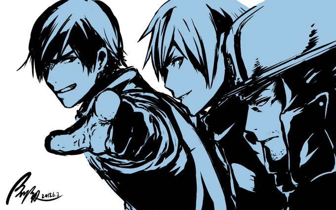 今日はファンアートを頂いたので紹介します!ペンネーム 『誰も二次創作してくれないので自給自足する作者の鏡』さん!「インフェクションの男性陣大好きすぎてマジ卍ーーー!淀川さんのお鬚がたまらないのぉーー」とのこと、ありがとうございます!テツ先輩の魅力を伝えられるよう頑張ります! 