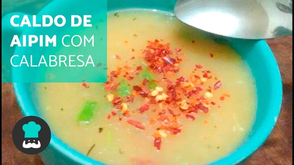 Receitas Saudaveis On Twitter Caldo De Aipim Com Calabresa