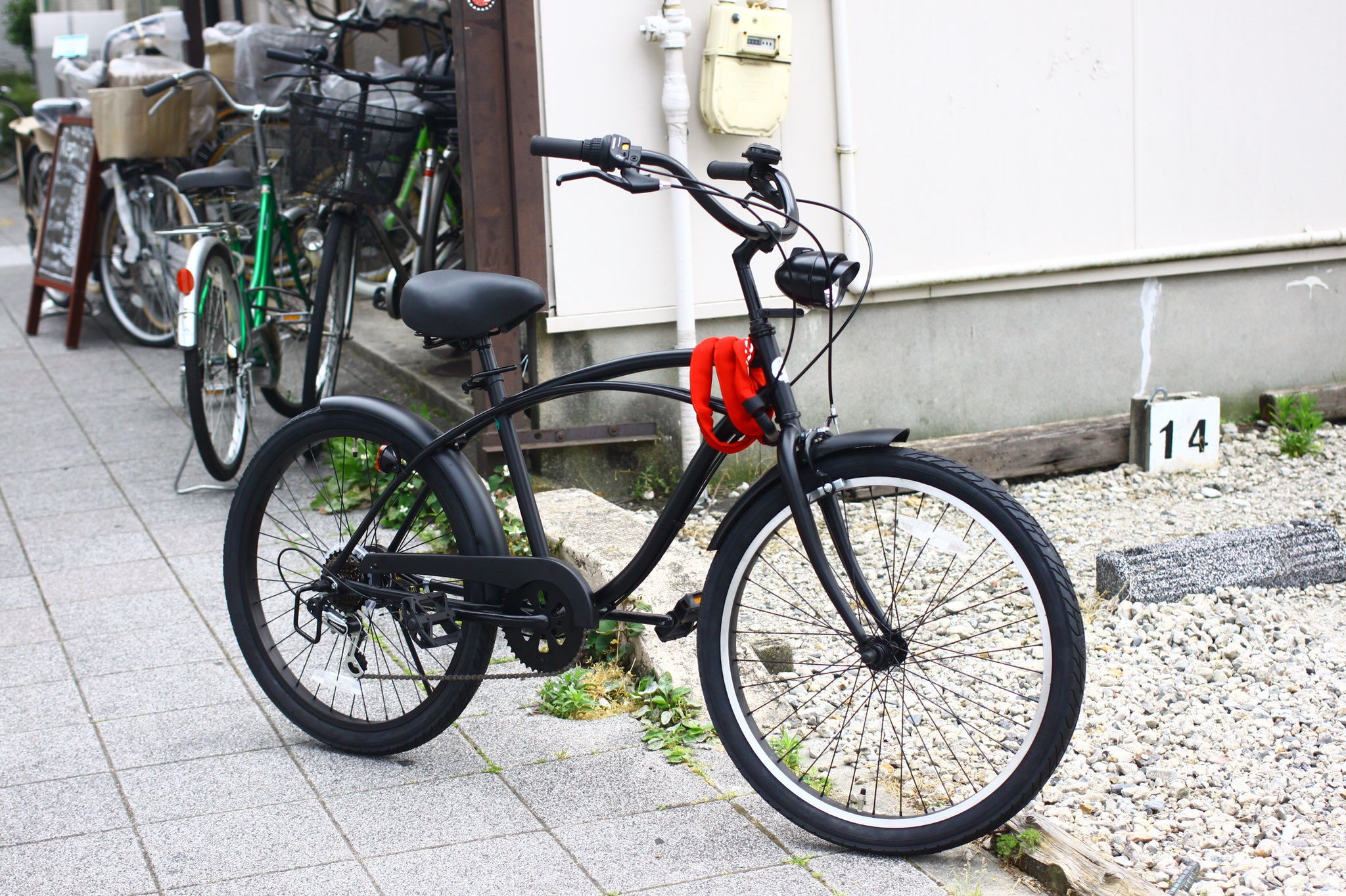 名古屋市引取】masi ビーチクルーザー パーツ交換 - 自転車本体