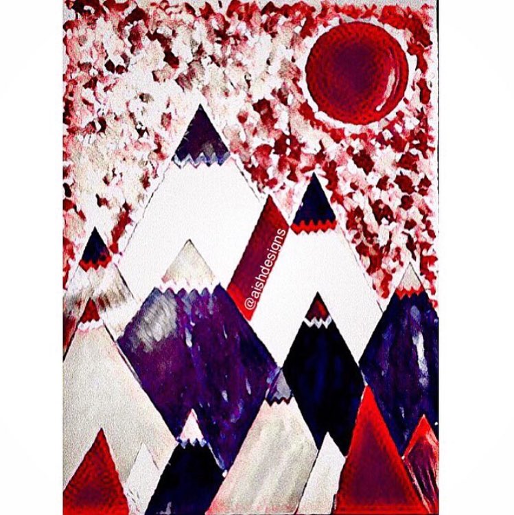 aishdesigns's tweet photo. 🔺
#art #abstractart #aishdesigns #painting #sketch #artsy #colour #draw #mumbai #india #red #artdaily #instagood #instaart #artistsoninstagram #insta #artwork #abstract #abstractpainting #artlovers #watercolor #watercolour_gallery #watercolorpainting #Tweet @F_A_Blog @artsy https://t.co/9kfFD1HLV5