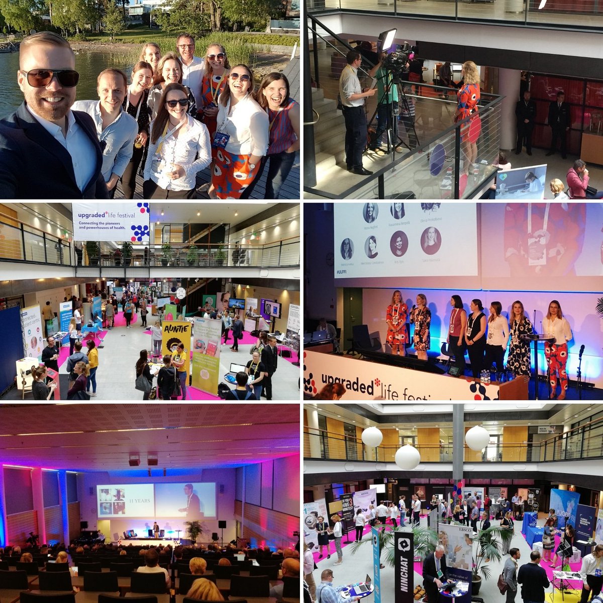 It has been a long year building the 5th Upgraded Life Festival. The best part of it has definitely been the meetings with startups, partners, investors &amp; healthcare professionals - everyone who we made this event for. Enormous thanks to the team, you rock! ❤️😎 #ULFFI