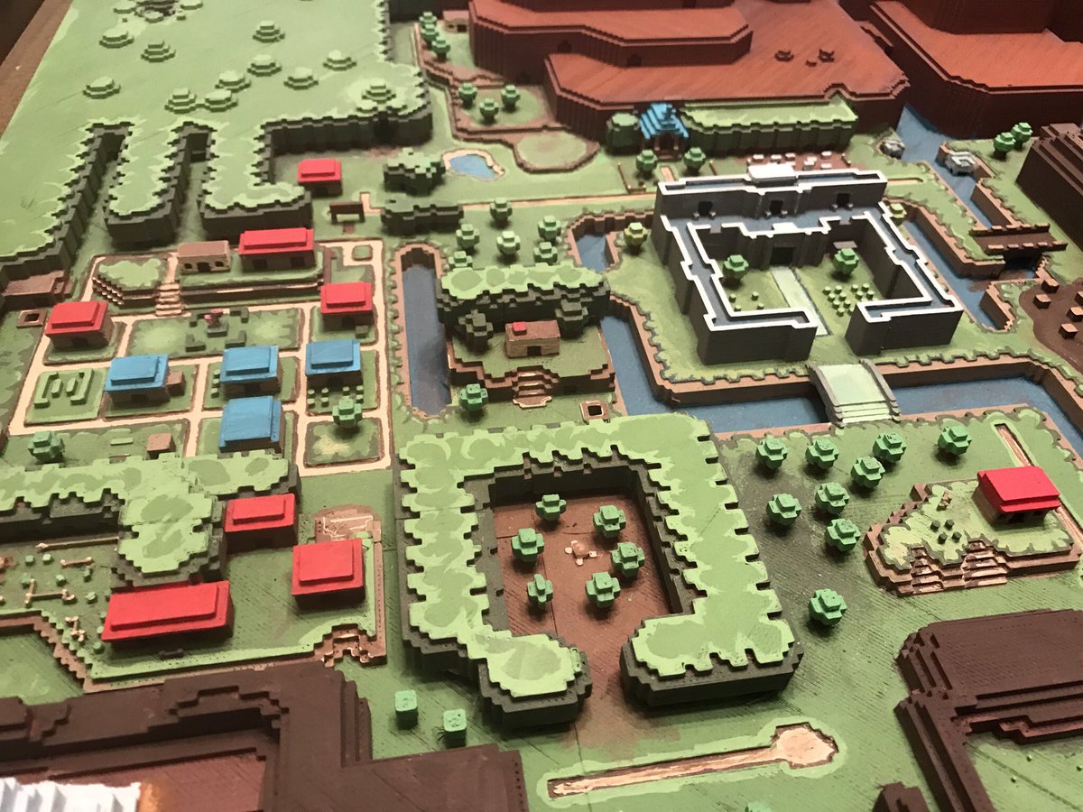 nintencollect's tweet photo. Today’s #DailyCollectable for the second and final #SNESfriday of our #ZeldaWeeks is this set of the most impressive 3D models of #Zelda-inspired maps, made by the talented hands of @MrFrazier77
#RT if you’re as impressed by these as we are! https://t.co/4suuUVeWHs