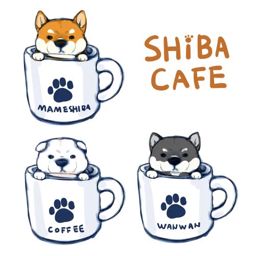 豆柴カフェきになる 